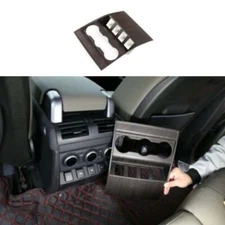 For Land Rover Defender 2020-2024 Oak Grain Car Rear AC Switch Button Frame Trim