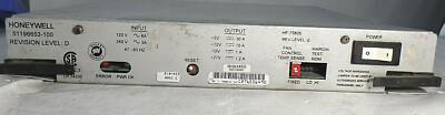 #ad Honeywell Power Control 51196653 100 HF 75805 For PARTS REPAIR $550.00