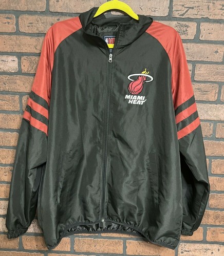 Miami Heat NBA Windbreaker Jacket Mens 