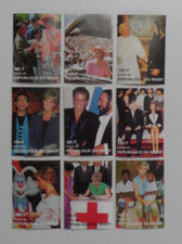 STAMPMART : NIGER 1997 PRINCESS DIANA UN AMBASSADOR S/S 9 LOOSE STAMPS RED CROSS