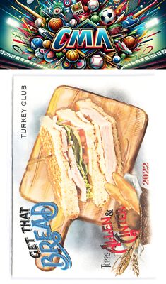 2022 Topps Allen & Ginter #GTB-9 Turkey Club Get That Bread