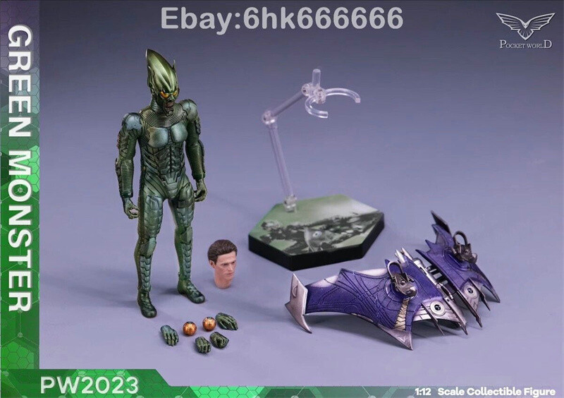 PW2023: PWTOYS 1/12 scale Spider-Man Green Goblin with Glider
