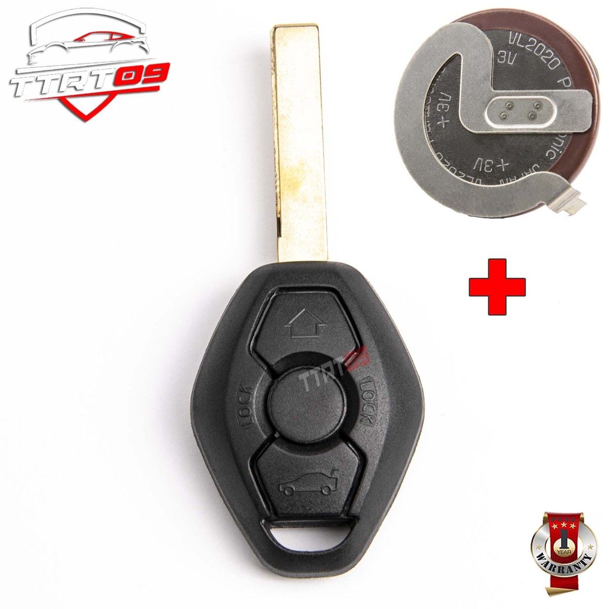 Coque Silicone étanche Pour Clé BMW - Compatible E46, E39, X3, Z4 Et Autres Modèles