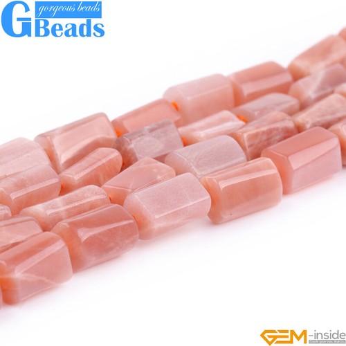 Natural Assorted Gemstone Faceted Tube Column Beads for Jewelry Making 8x12mm - Picture 180 of 192