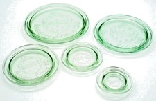 WECK Einkoch Gläser Ersatz Deckel Glas ALLE Größen 40 60 80 100 120 NEU Einweck