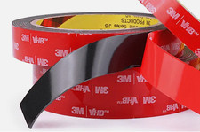 3M™ VHB 5952 20mm x 3m x 1.1mm Double Sided Tape Black Strong Acrylic Mounting