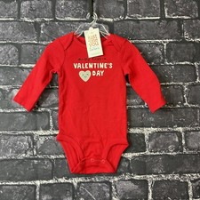 Carter's Just One You 3 Months My First Valentine's Day bodysuit