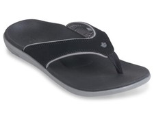 Spenco Sandal Thong Women Yumi Plus Slide Onyx Flip Flop Medium M, B
