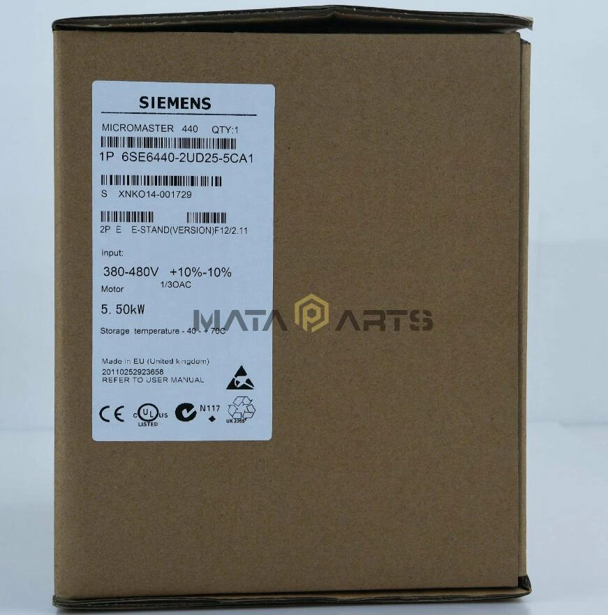 New One 6SE6 440-2UD25-5CA1 Siemens 6SE6440-2UD25-5CA1 inverter US Free tax - Image 2 of 4