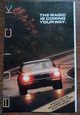 1986 Buick Direct Mailer Brochure Lesabre Regal Century