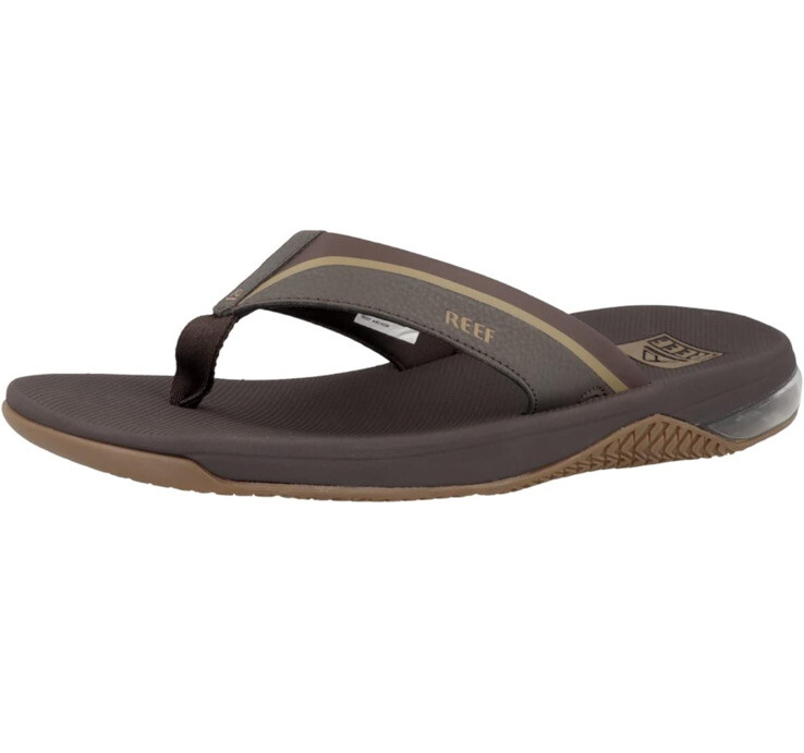 Reef Anchor Brown/Gum Thong Flip Flops Sandals Men