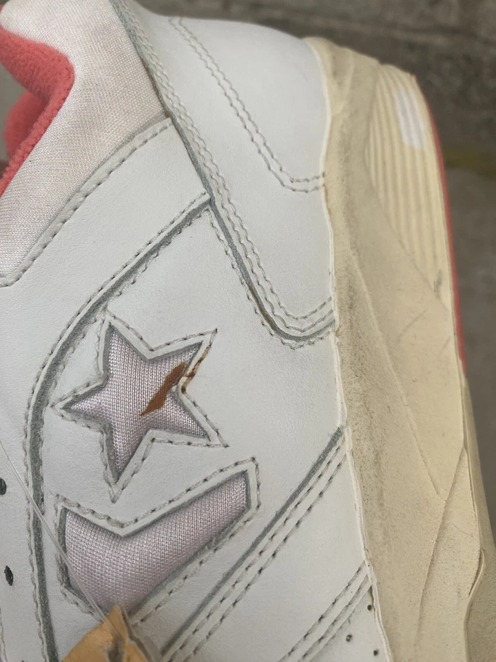 Vintage Converse 3500 Tennis Light Collection Mujer’s Talla 9.5 Rosa Salmón Foto 3 de 4