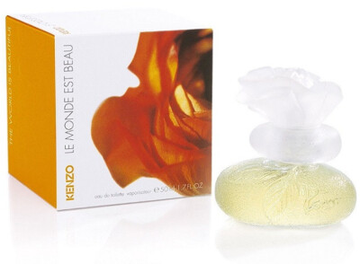 LE MONDE EST BEAU Kenzo 50ml. eau toilette spray 1.7 Fl. Oz.
