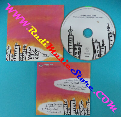 Broken Social Scene 7/4 Single CD (Shoreline) SLANG5039083P PROM CARDSLEEVE (S27)