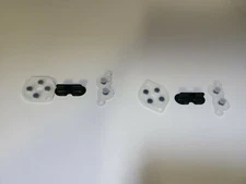 2 NEW Sets of  Rubber Replacement Parts for Official NES  Controller Joy Pad