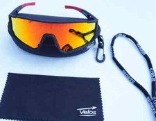 Velos  Sports Sunglasses - Baseball Cycling Softball Polarized Mirror Lenses