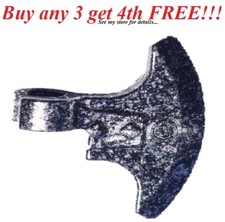    NEW Lego Weapon Black SPECKLED AXE BLADE Castle Skeleton Warrior Kingdoms