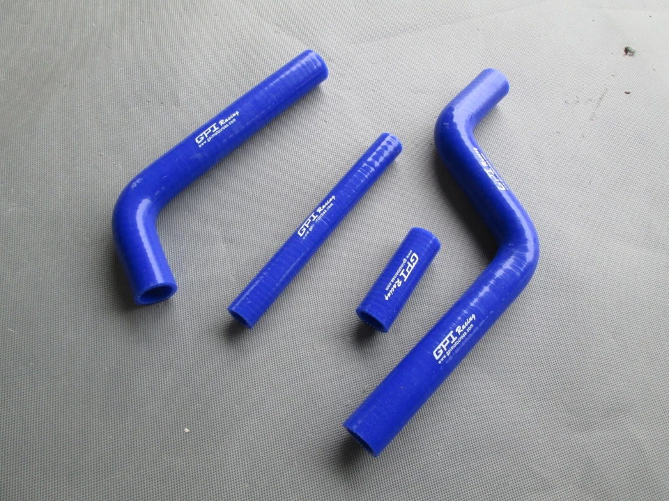 Radiador + manguera de aluminio para Yamaha YZ125 YZ 125 1996-2001 1997 1998 1999 2000 Foto 2 de 4