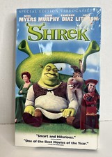 SHREK Vhs 2001 Special Edition Big Box VHS  RARE, Resealed