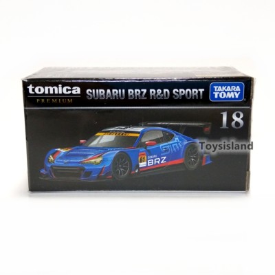 TOMICA PREMIUM 18 SUBARU BRZ R&D SPORT 1/60 TOMY DIECAST CAR 2018