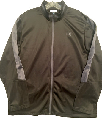 AND 1 - Jacket Men Size XL Full Zip Black & Gray - Athletic Basketball