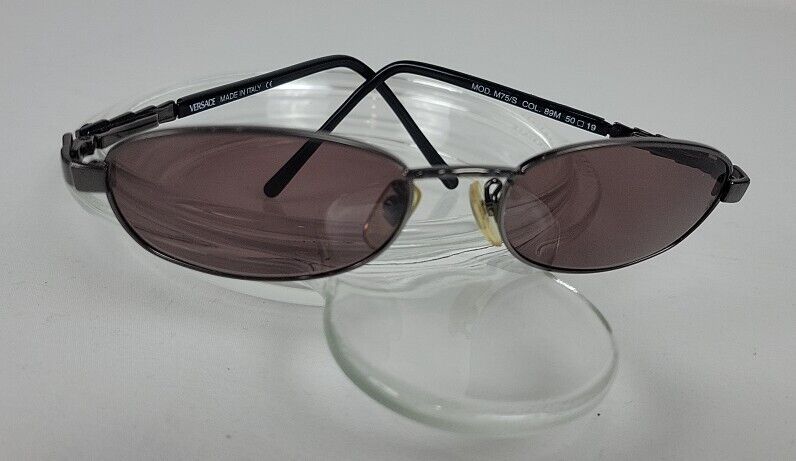 Versace Unisex Sunglasses Mod M75/S Col 89M Gunme… - image 3