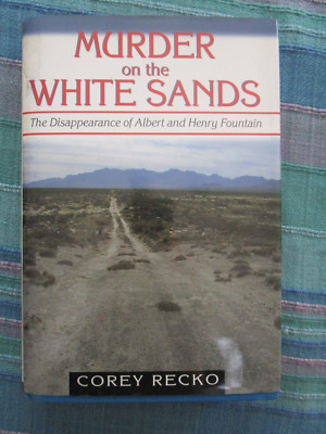 Murder on the white sands signed by Corey Recko