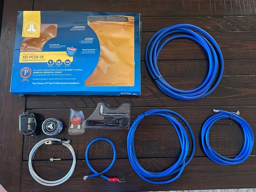JL AUDIO XD-PCS8-1B (90356) CAR AMPLIFIER WIRE KIT 8 GAUGE 12V POWER CONNECTION