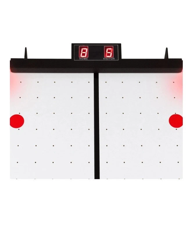 Jumbo LED Tabletop Air Hockey Game Arcade Style w/ 4 Pucks 2 Pushers Portable - Image 4 of 4