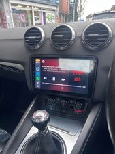 Android 13 9" Nav for Audi TT MK2 2006-2014 4+64GB CarPlay Auto AHD Cam + Mic