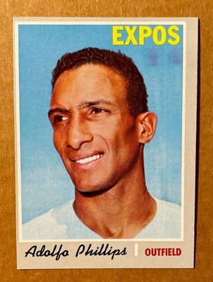 1970 Topps Montreal Expos Adolfa Phillips Baseball Card #666