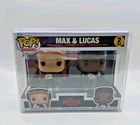 Funko Pop! TV Stranger Things Season 4 Max And Lucas 2-Pack With Pop Protector