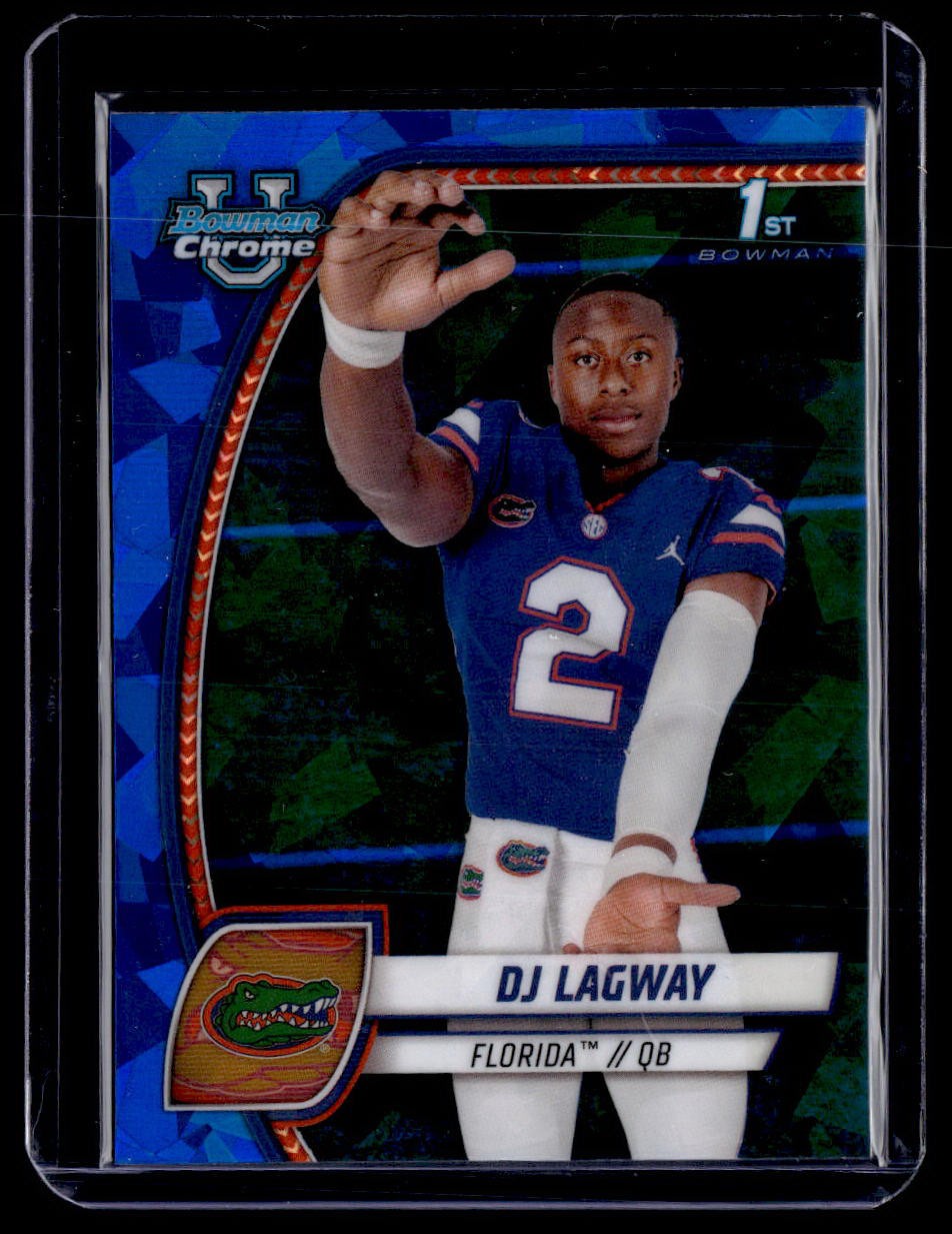 2024 Bowman University Chrome Sapphire Edition #63 DJ Lagway