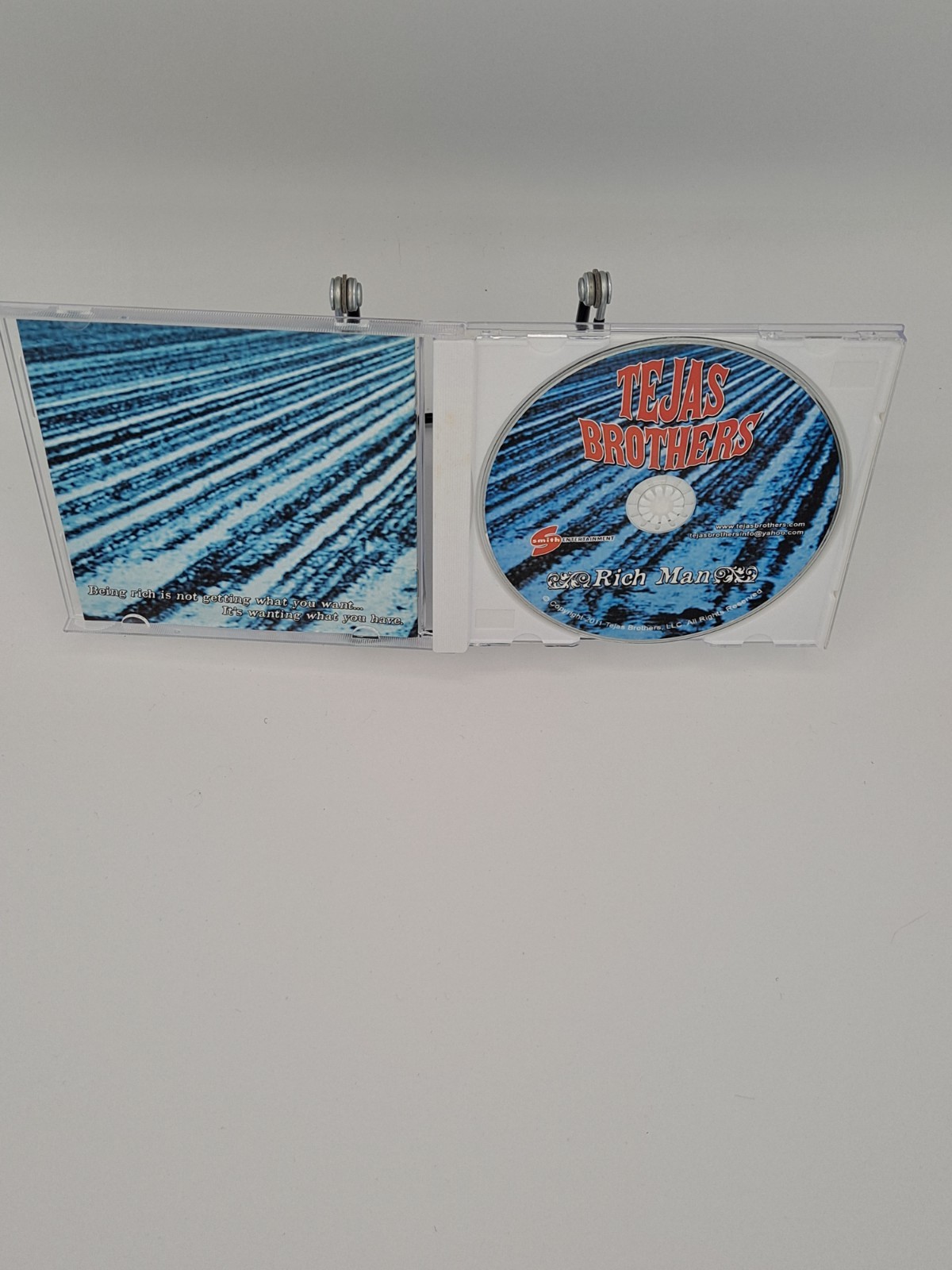 Tejas Brothers Rich Man CD Texas Swing Blues Rock Tejano Ships Free