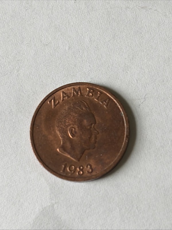 1983 Zambia Coin-1 Ngwee-Circulated