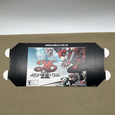 YS IX MONSTRUM NOX Video Game Store Display Sign Signage ~12''x9''+ Poster Promo +