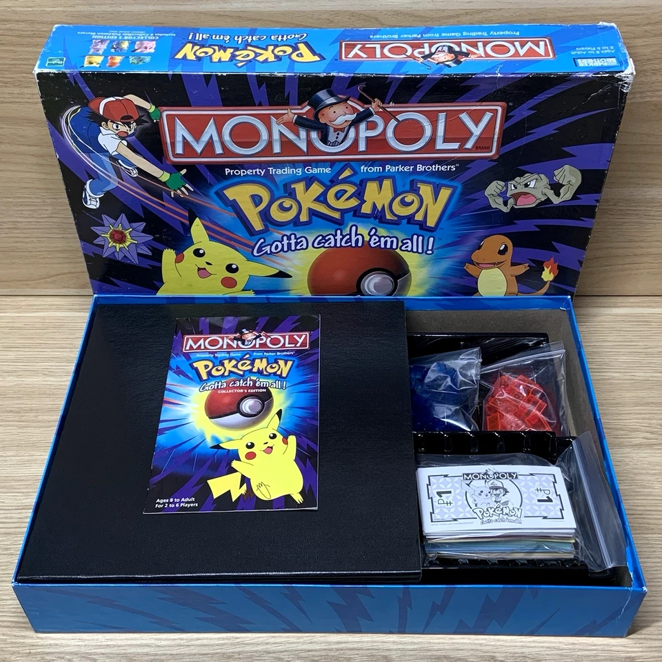 Juego de Mesa Monopoly Pokémon Edición Coleccionista - Completo, Caja Dañada LEER VER Foto 2 de 4