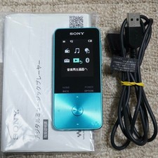 SONY NW-S15 Walkman Blue Portable Audio Player 16GB Used