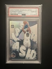 2020 PANINI DONRUSS OPTIC SPLASH! HOLO #3 STEPHEN CURRY PSA 10 📈 🔥 🚨 MVP HOF
