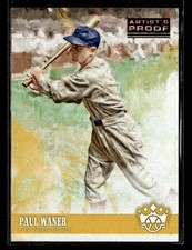 2018 Panini Diamond Kings #18 Paul Waner Artist's Proof Red Facing Left card