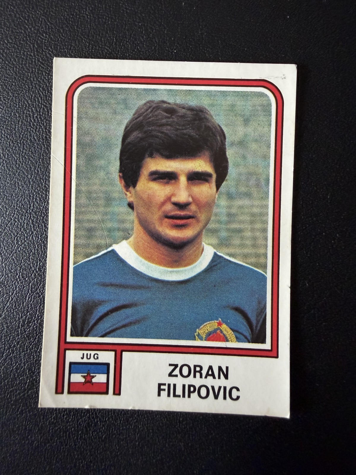 ALBUM FIGURINE PANINI WC ARGENTINA 78 #370 Zoran Filipovic COME DA FOTO