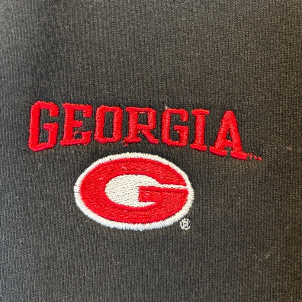 Georgia Bulldogs Zip Up Vest University of Georgia Men's Medium Excellent - product detail image 3
