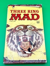Vintage 1964 Mad Magazine Three Ring Mad Pape...