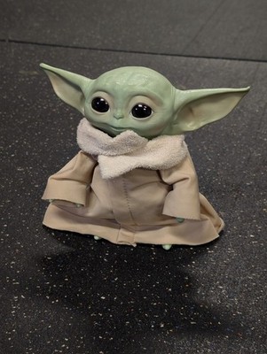 2020 Hasbro Star Wars Mandalorian The Child Talking Plush Toy Baby Yoda Grogu