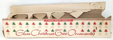 Vintage 1950s Shiny Brite Fanci-Pak Christmas Ornament Box Made In USA