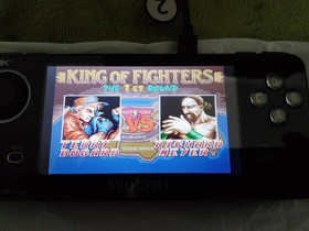 SNK NEO GEO X GOLD Limited Edition Console handheld game device Working Japan