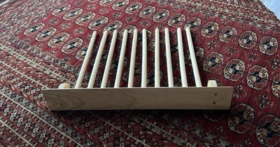 Einbauschrank Jeans Kleiderbügel Regal Drehschichten Handarbeit Holz