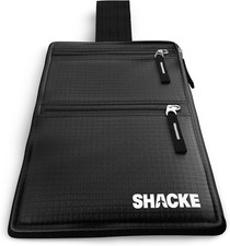 Shacke Hidden Travel Belt Wallet w/RFID Blocker Black