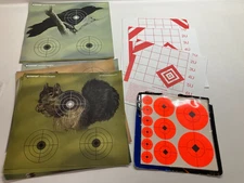 Paper Target Shooting Archery Mixed lot of 35 + Hunting practice