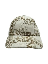 【US Duty Included】JW ANDERSON (J.W.ANDERSON) Logo Canvas Cap, Size S, Cotton, BE